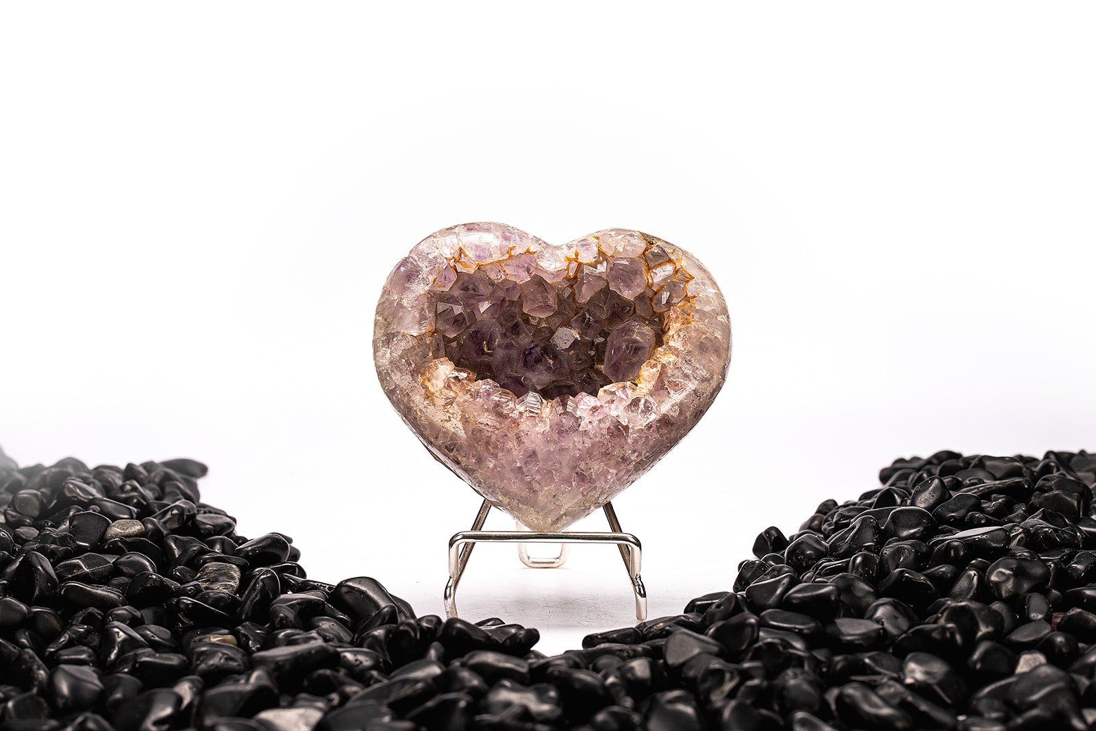 Trái Tim Thạch Anh Tím Hốc - Amethys Cavern Heart