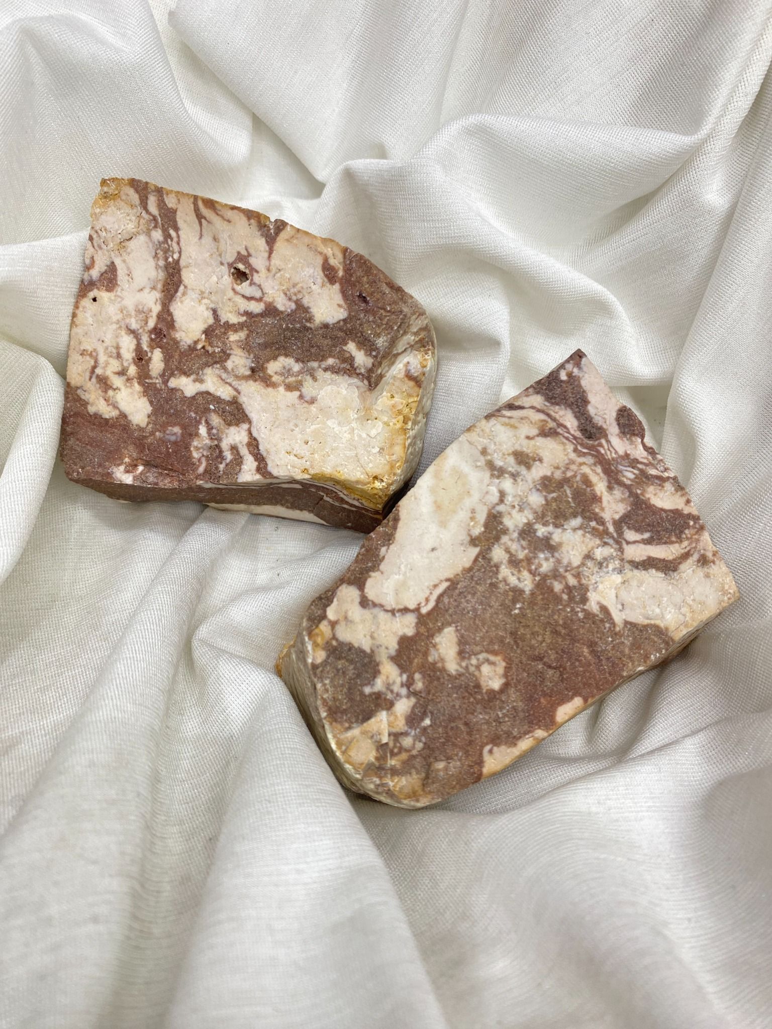 Đá Thô Jasper Ngựa Vằn Hồng - Pink Zebra Jasper Raw