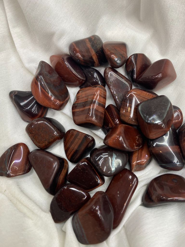 Sỏi Mắt Hổ Đỏ - Red Tiger Eye Tumble