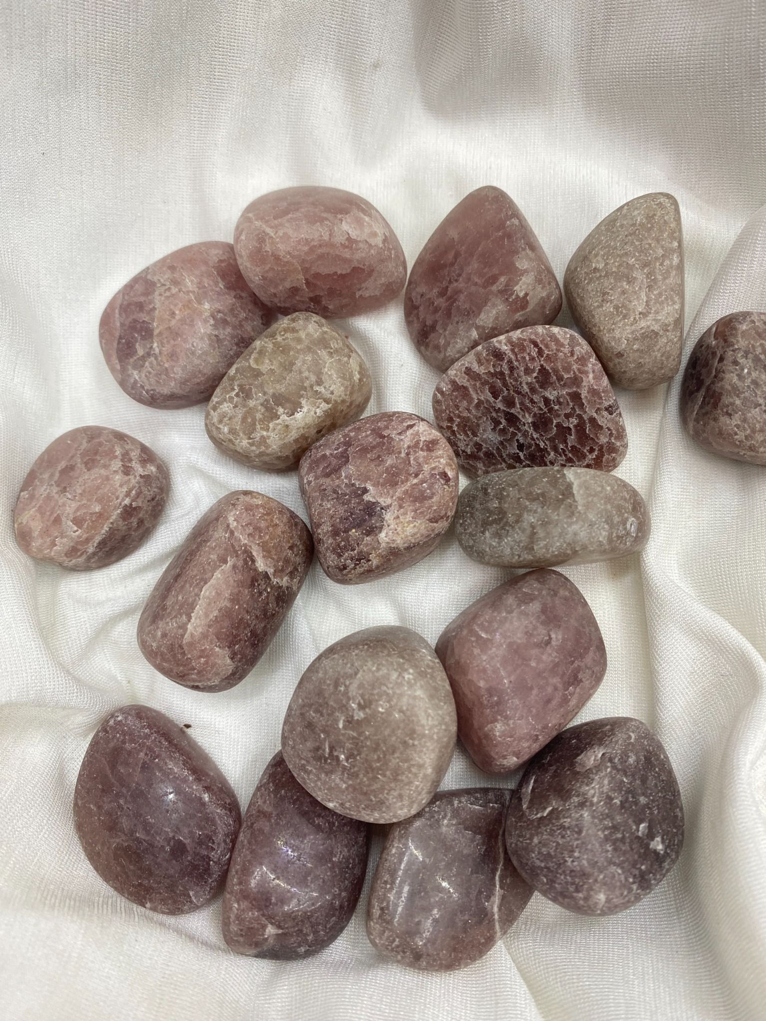 Sỏi Thạch Anh Dâu Tây - Strawberry Quartz Tumble