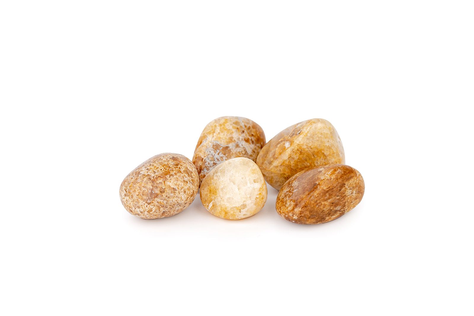 Sỏi Mặt Trời - Sun Stone Tumble
