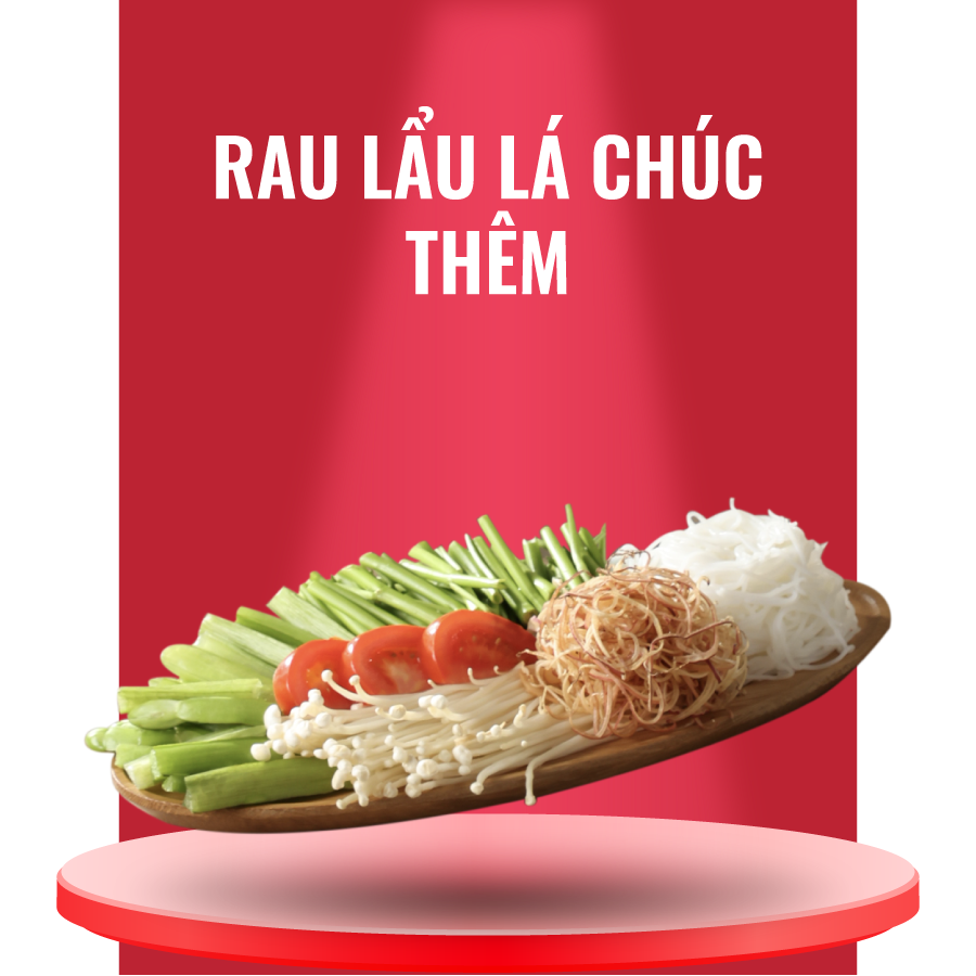 Rau lẩu lá chúc thêm