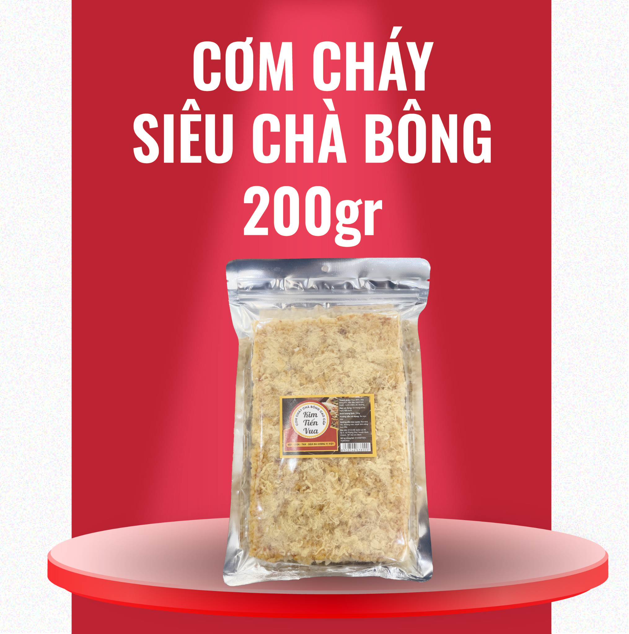 Cơm cháy siêu chà bông 200gr
