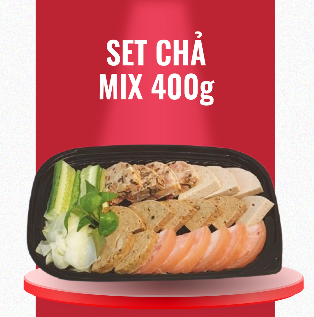 Set chả mix 400g
