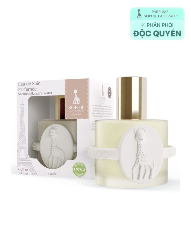 Nước Hoa Em Bé từ 0 tháng tuổi Sophie la Girafe Eau de Soin 50ml