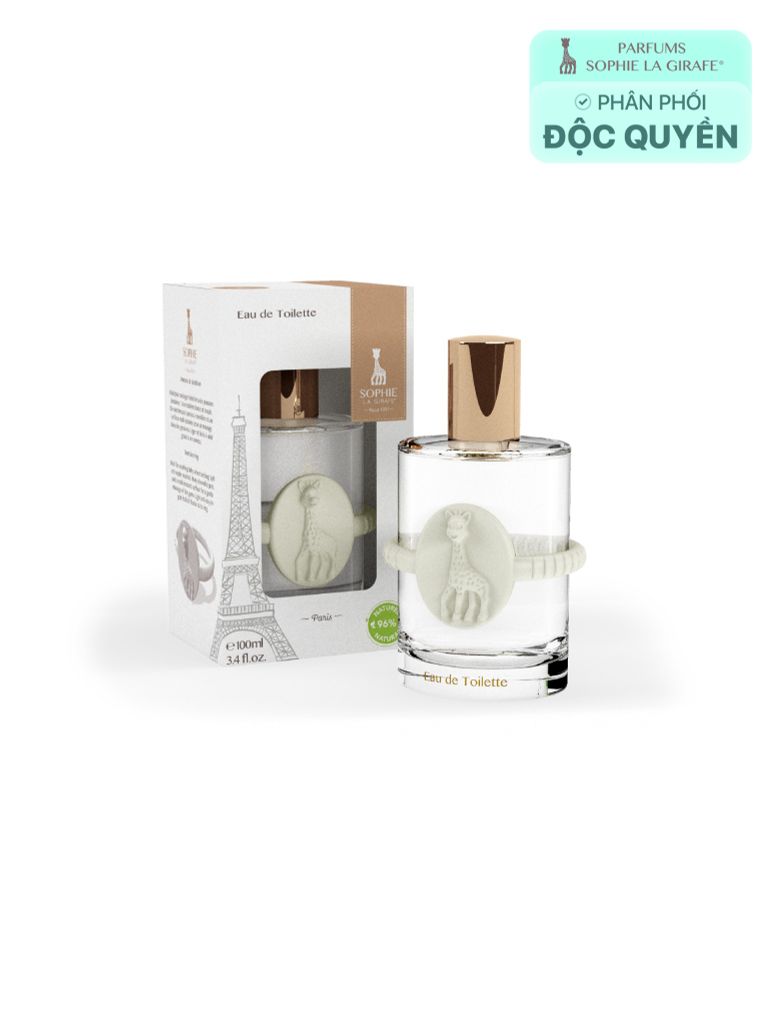Nước Hoa Em Bé từ 5 tuổi & Mẹ Bầu Sophie la Girafe Eau de Toillet 100ml