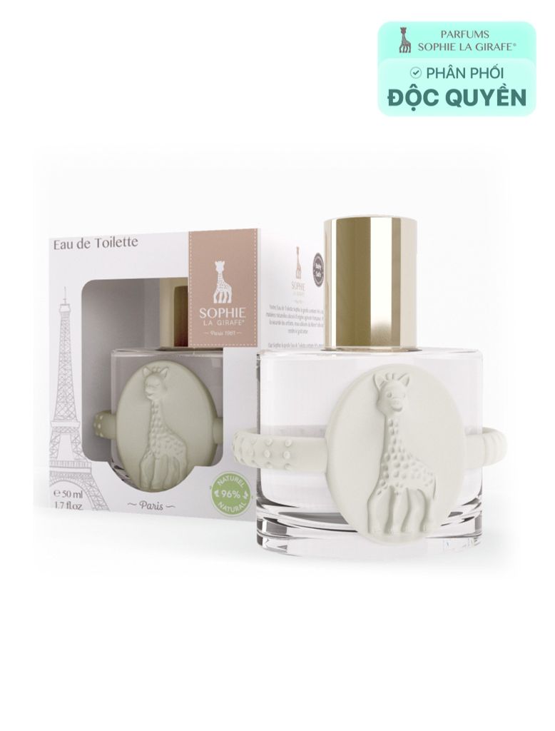 Nước Hoa Em Bé từ 5 tuổi & Mẹ Bầu Sophie la Girafe Eau de Toillet 50ml