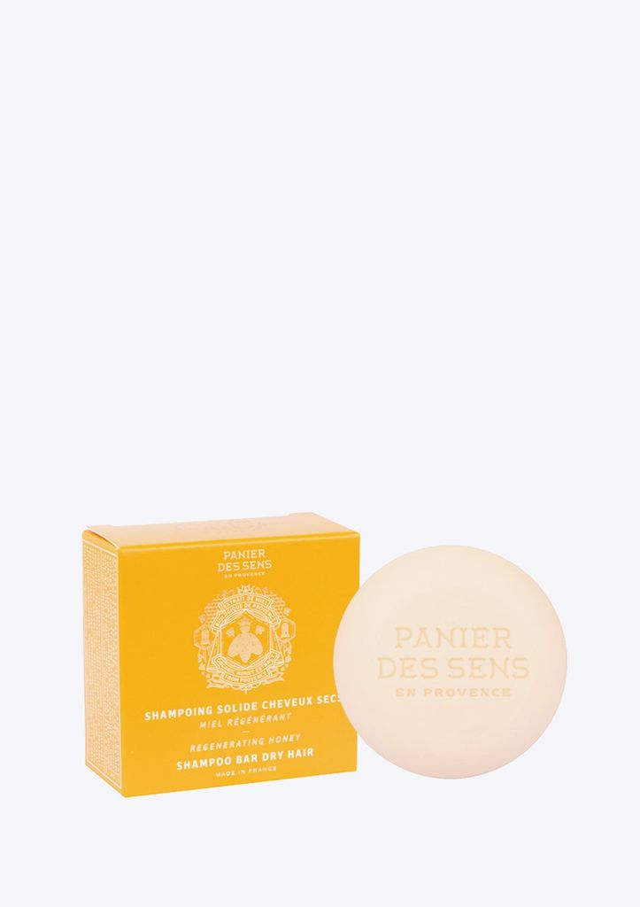 Bánh xà phòng gội đầu Hương Mật Ong Dành Cho Tóc Khô Panier des Sens Intemporels Shampoo Bar Dry Hair Honey 75G