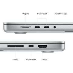 MacBook Pro 16 inch M2 Pro (19 Core| 32GB| 512GB - 1TB) - CTO Chính hãng VN