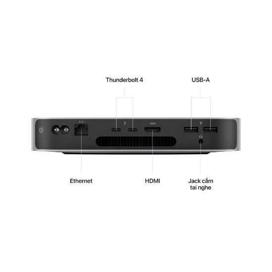 Mac mini M2 (10-Core GPU| 8GB RAM | 512GB SSD) Chính hãng VN