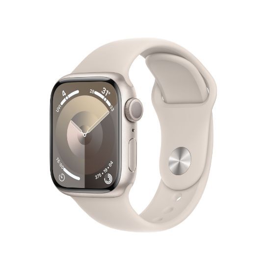 Apple Watch Series 9 GPS 45mm Viền Nhôm Dây Cao Su  - Chính hãng VN/A