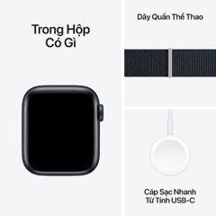 Apple Watch SE 2023 LTE Viền Nhôm Dây Vải - Chính hãng VN/A