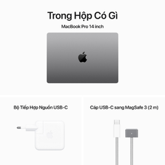 MacBook Pro 14 inch M3 2023 (8GB RAM| 10 Core GPU| 512GB-1TB SSD) Chính hãng VN