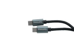 Cáp sạc Philips DLC5533 Type C to Type C, 1M (USB2.0) MAX60W