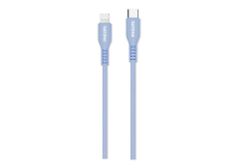 Cáp sạc Philips DLC8631V Type C to lightning cable 1.2M màu Xanh