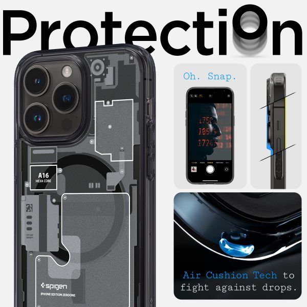 Ốp Lưng Spigen iPhone 14 Pro Max Ultra Hybrid Zero One Magfit (Magsafe)