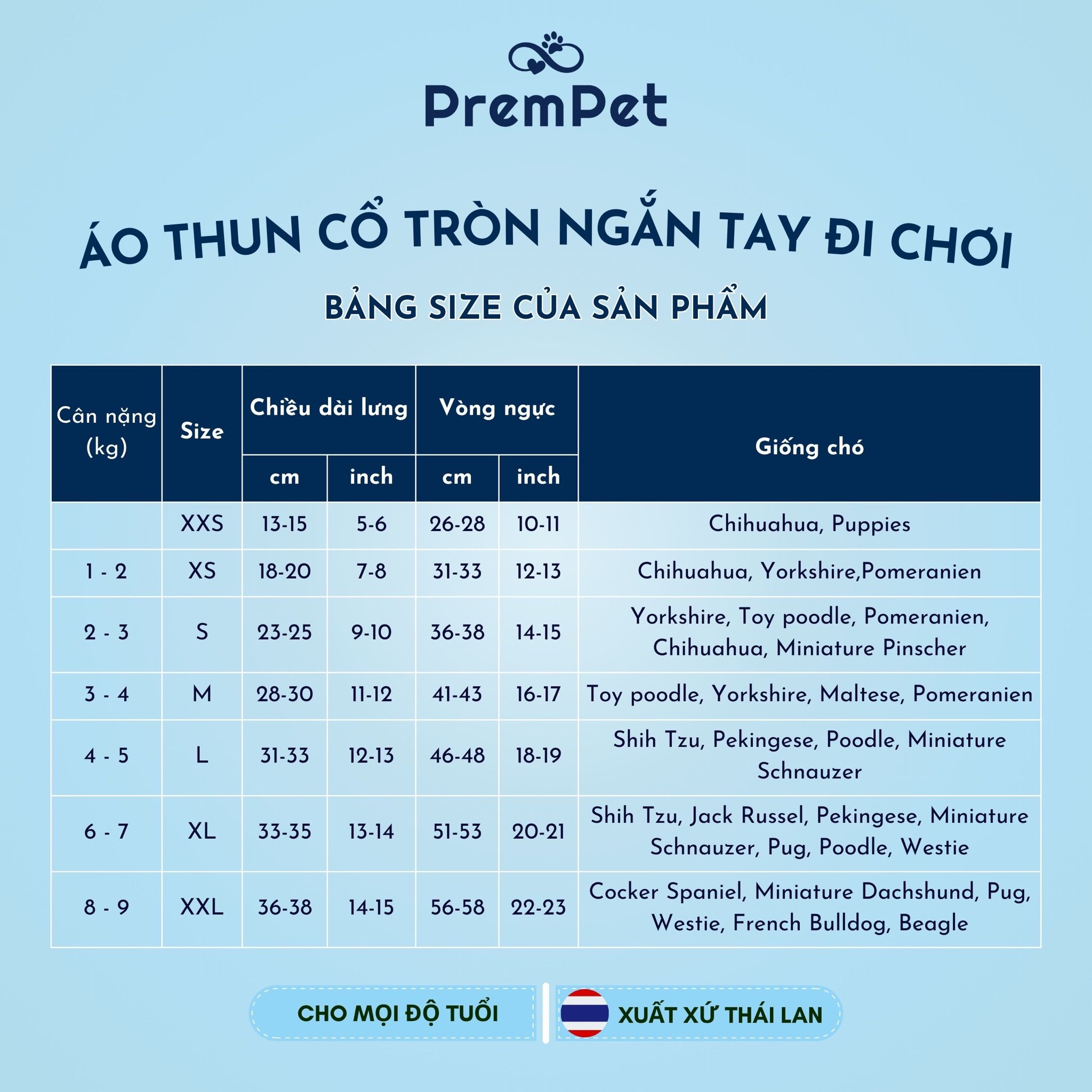Áo Thun - DoggyDolly - Vải Thun Gân Mềm, Cổ Tròn Ngắn Tay Đi Chơi - cho Chó nhỏ - Size XL XXL- Màu Xám