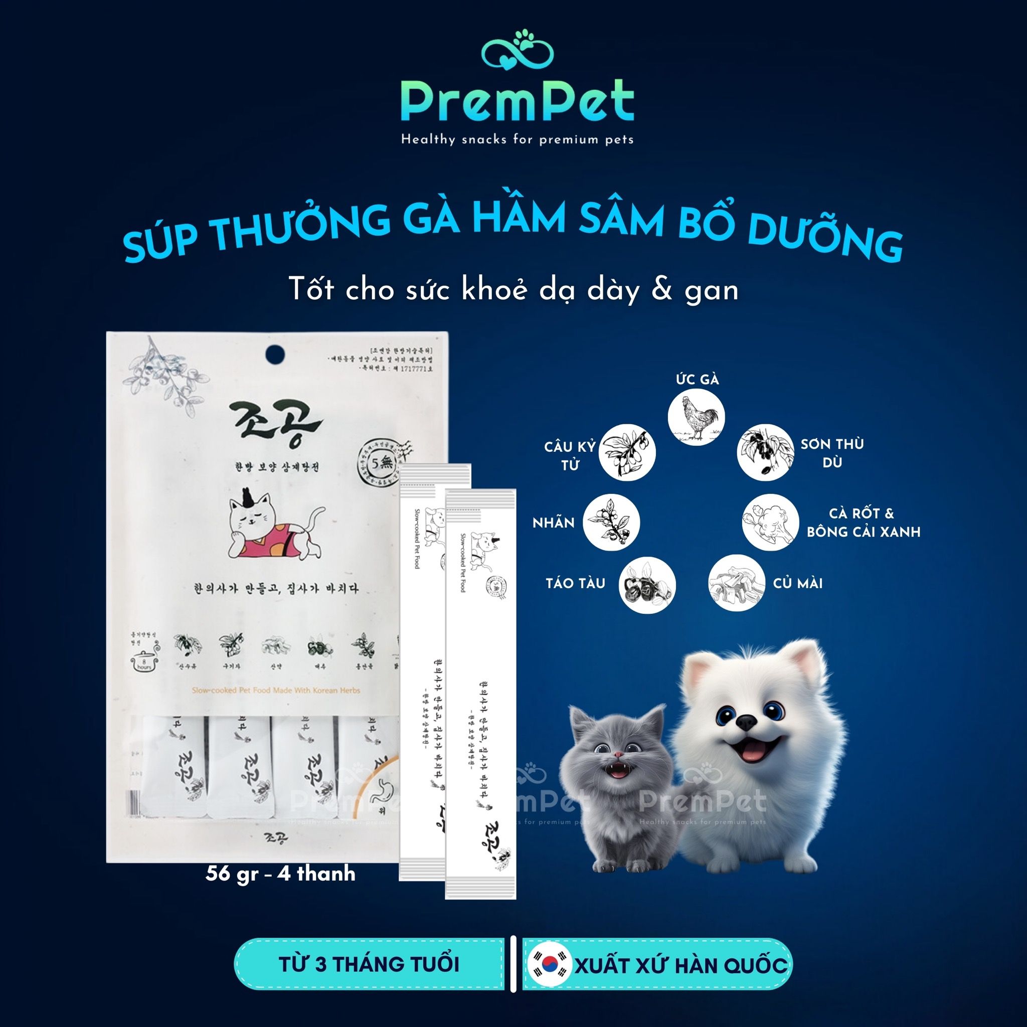 Combo Thải Độc - Sống Khỏe cho Chó từ 3 tháng tuổi