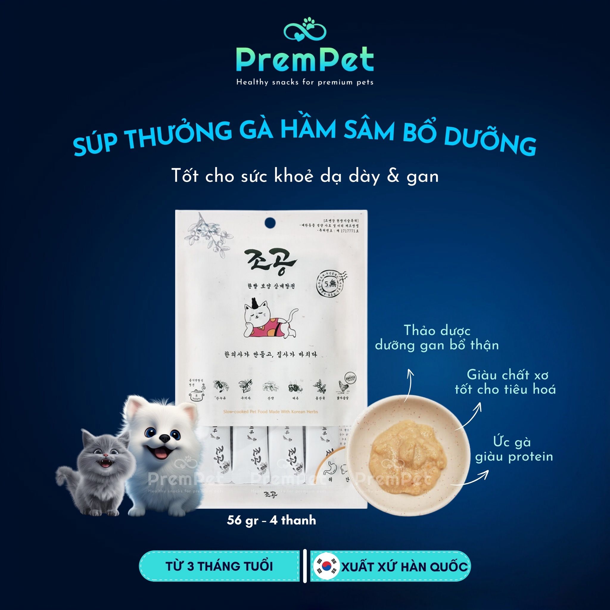 Combo Thải Độc - Sống Khỏe cho Chó từ 3 tháng tuổi
