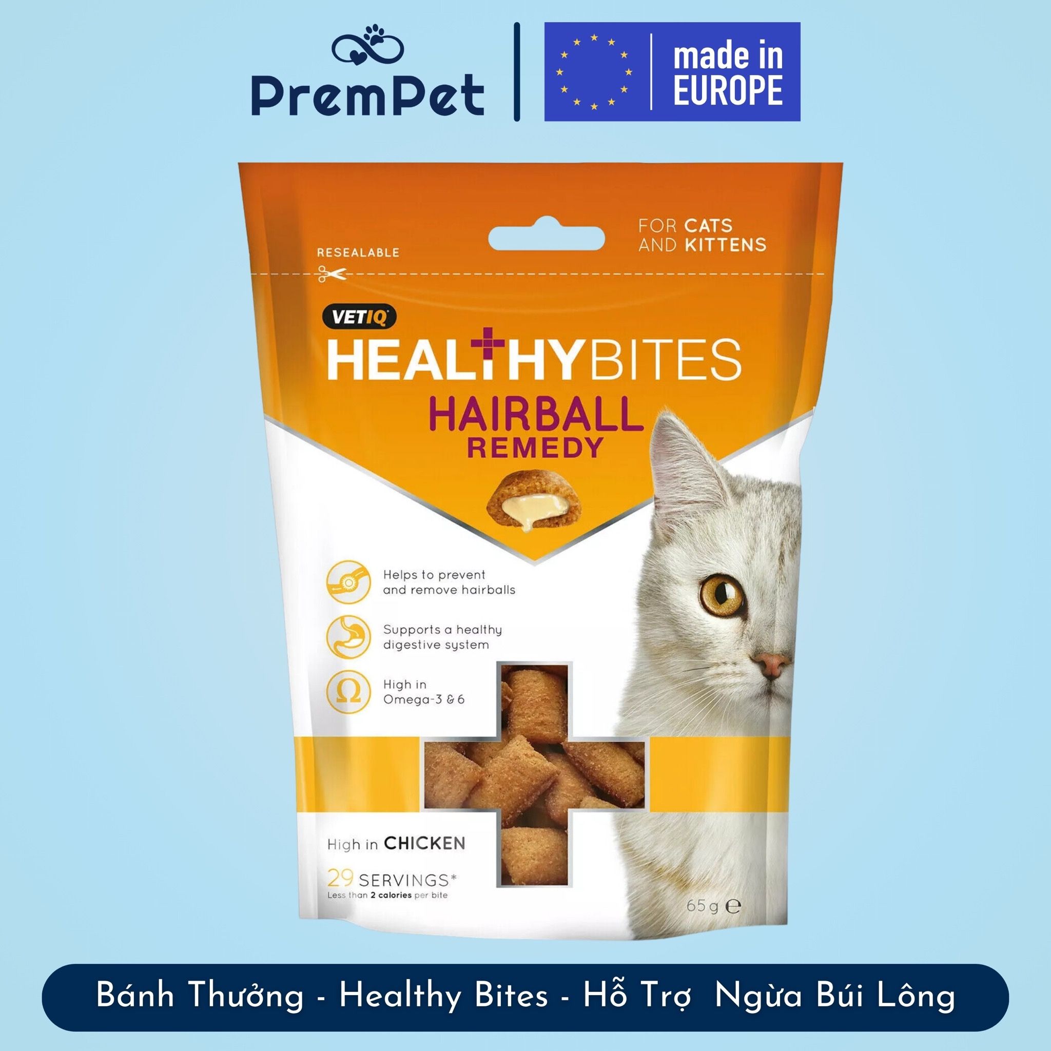 Combo Nhuận Tràng - Tiêu Búi Lông cho Mèo từ 6 tháng tuổi
