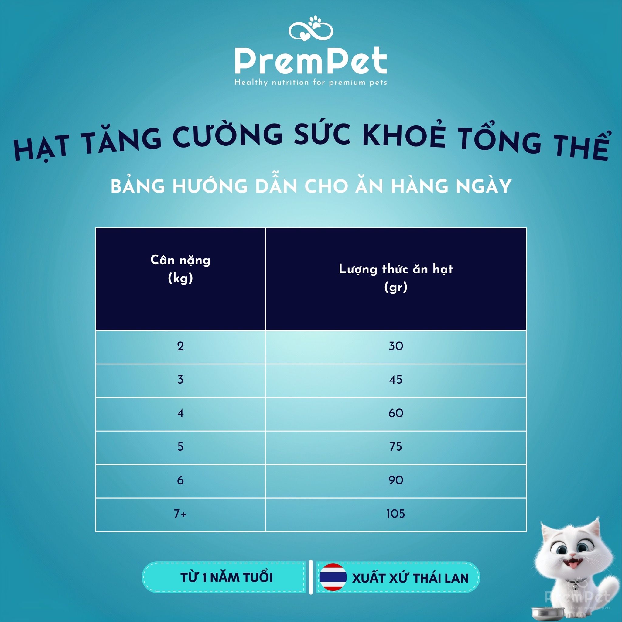 Thức Ăn Hạt - Purina One - Tăng Cường Sức Khoẻ Tổng Thể - Vị Cá Hồi & Cá Ngừ - cho Mèo Trưởng Thành - Túi 380g