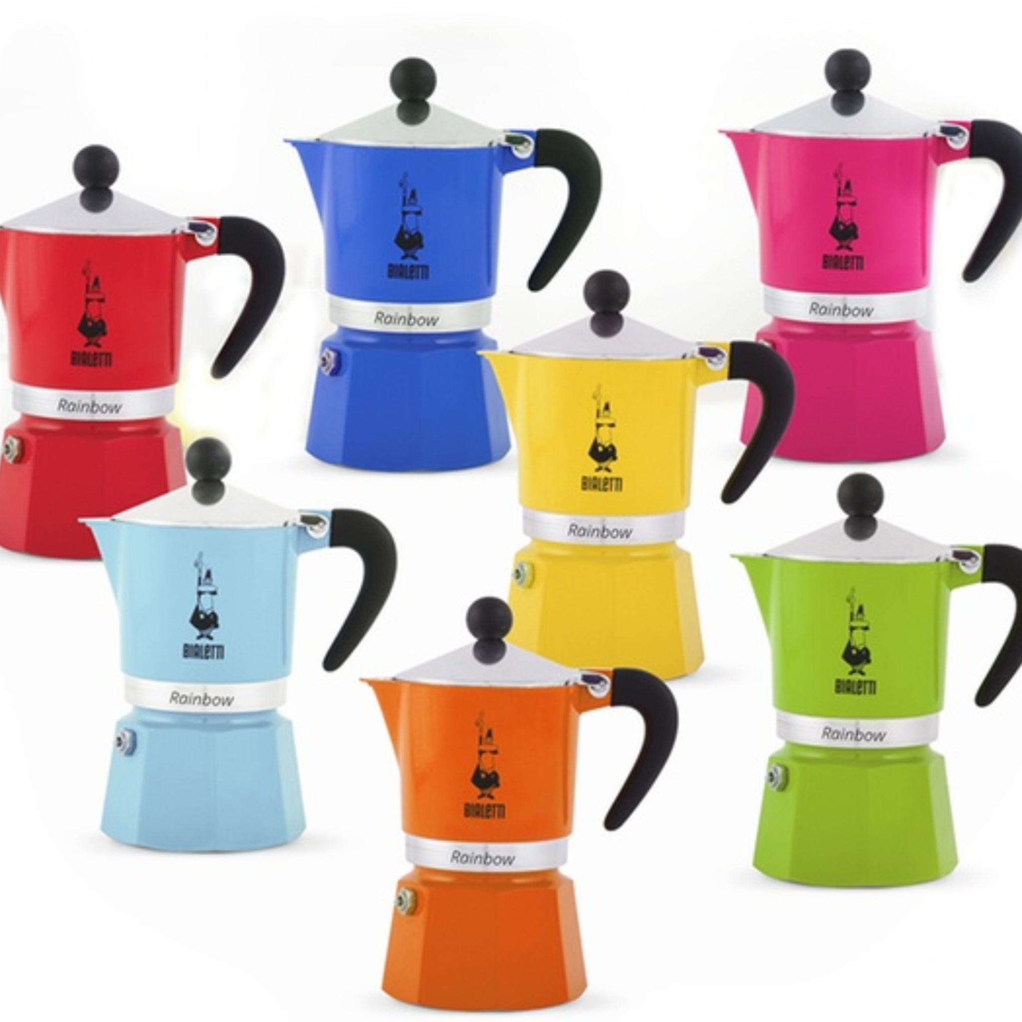 Bialetti Rainbow 3 cup Gialla