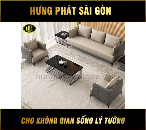 Ghế Sofa Da Văn Phòng Hiện Đại HD-101