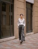 Quần tây Dressmate Furgy Xám