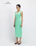 Đầm Lady Lys xanh neon