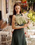 Đầm LiLy Tinker xanh lá