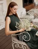 Đầm LiLy Tinker xanh lá