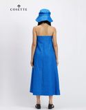 Đầm Lily Mixxx form A xanh cobalt