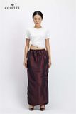 Chân váy Lily Saree đỏ