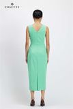 Đầm Lady Lys xanh neon
