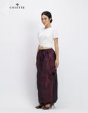 Chân váy Lily Saree đỏ