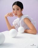 Đầm Lily Maid caro nhạt
