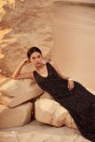 Đầm Silkroad Sandveil Midnightblue