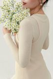 Chân váy Nina Bushes Creamwhite