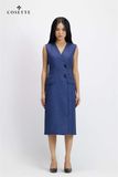 Đầm vest Ruley denim