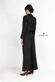 Áo vest ngắn đen