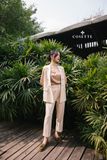Quần tây kem basic