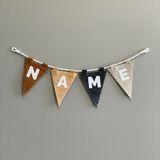 Dây treo chữ trang trí sự kiện, sinh nhật/ DIY Fabric Happy Birthday, Event