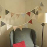 Cờ treo trang trí sự kiện/ DIY Fabric Flag Decorate Event