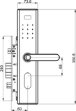  KHÓA CỬA VÂN TAY ILOK JD319 