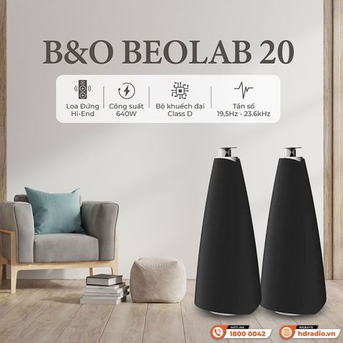 Loa B&O Beolab 20, Công suất 640W, Bluetooth, Wifi
