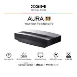 Máy chiếu Xgimi A2 (Xgimi Aura) – Máy chiếu siêu gần thông minh Laser 4K UHD, công nghệ DLP 3D, độ sáng cao 2.400 ansi