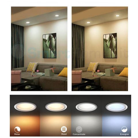 Đèn Philips Hue Garnea LED Downlight White Ambiance