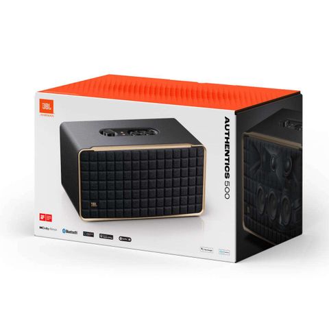 Loa JBL Authentics 500, Công suất 270W, Dolby Atmos, Bluetooth 5.3, Wifi, AUX, USB, Ethernet, JBL One APP