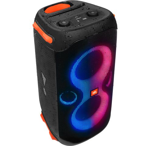 Loa JBL PartyBox 110, Pin 12h, LED Đẹp, IPX4, Công Suất 160W, Bluetooth, AUX, USB, Micro, Guitar, True Wireless Stereo