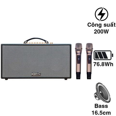 Loa Acnos CS450Neo Chính Hãng, Bass 16cm, Công Suất 200W